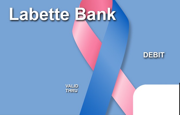 Pink and Blue Ribbon